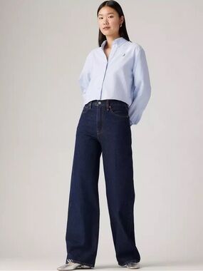 bnwot Levis ribcage wide leg Shaded view 27 32L
